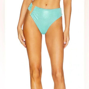 Revolve x Michael Costello Miki High Waist Swim Bottom Sz XS
